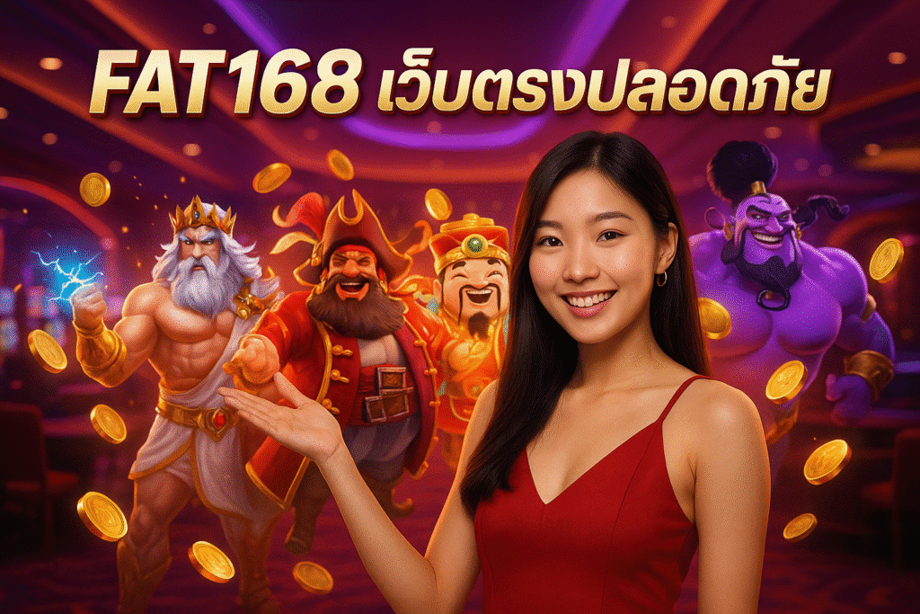 FAT168 เว็บตรงปลอดภัย