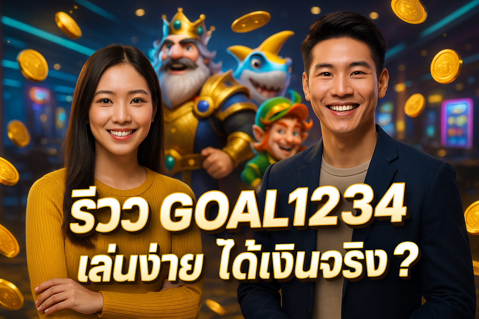 รีวิว GOAL1234 เล่นง่าย ได้เงินจริง?
