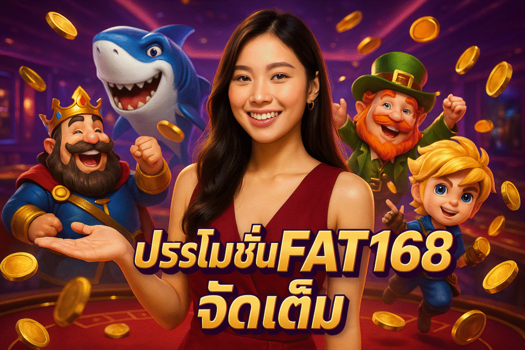 โปรโมชั่น FAT168 จัดเต็ม
